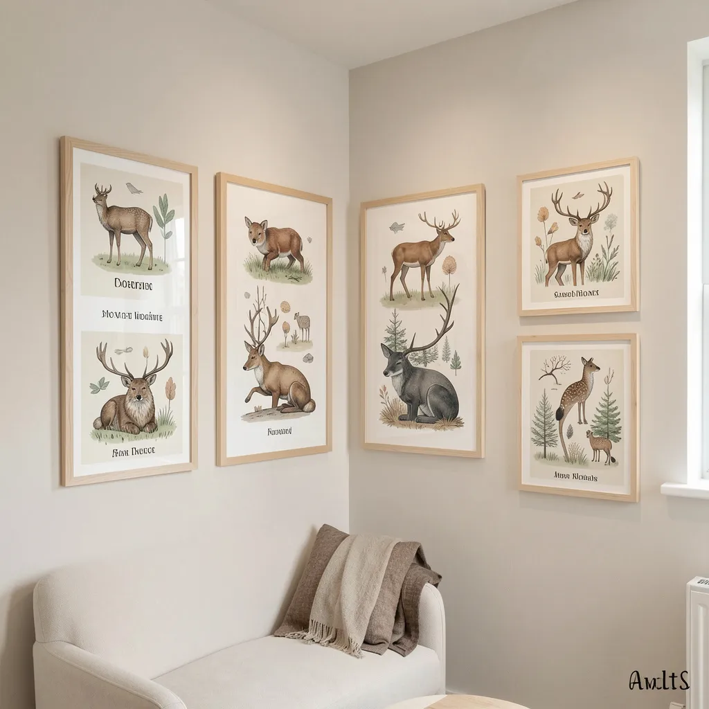 Nordic forest landscape inspiring artwork